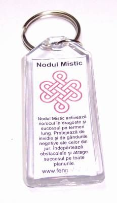 Breloc Feng Shui cu Nodul Mistic