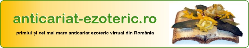 www.anticariat-ezoteric.ro - Primul anticariat ezoteric virtual online din Romania. Aici gasesti carti din domeniile astrologie, numerologie, tarot, ocultism, magie, vise, Yoga, PSI, OZN, paranormal, parapsihologie, bioenergie, terapii complementare, filosofie si Feng Shui. Comanda acum online carti ale celor mai prestigioase edituri din Romania si strainatate!